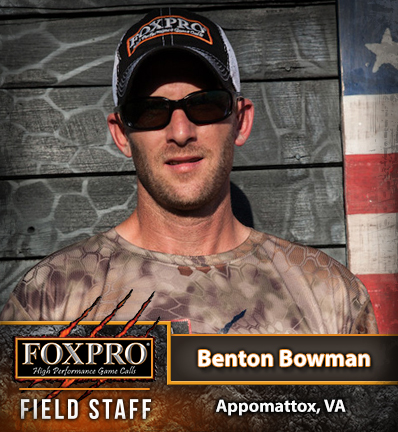 Photograph of FOXPRO Field Staff Member: Benton Bowman