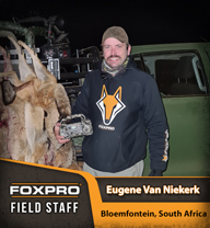 Photograph of FOXPRO Field Staff Member: Eugene van Niekerk