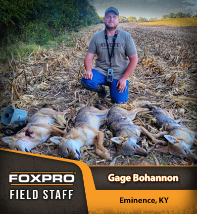 Photograph of FOXPRO Field Staff Member: Gage  Bohannon