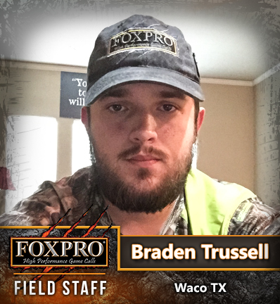 Photograph of FOXPRO Field Staff Member: Braden Trussell