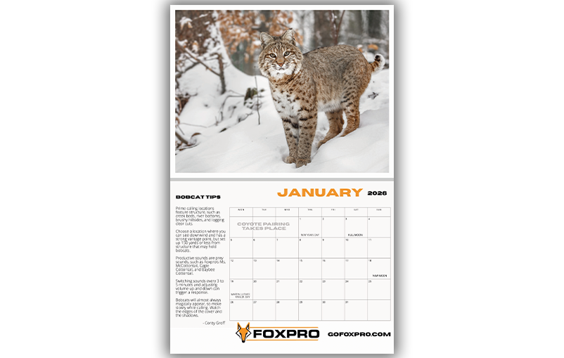 2026 FOXPRO Calendar Tips from the Pros product image