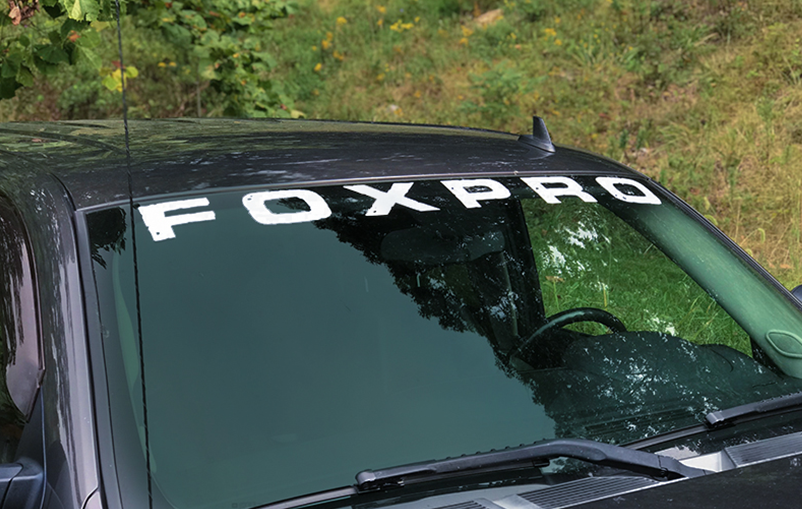 FOXPRO Windshield Decal product image