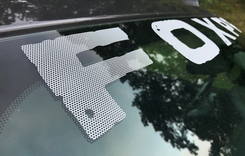 FOXPRO Windshield Decal product image
