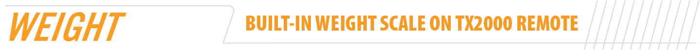 Integrated Weight Scale