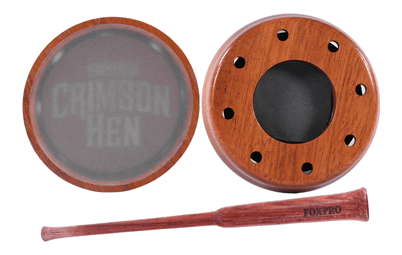 Crimson Hen Tip Over Glass/Slate product image
