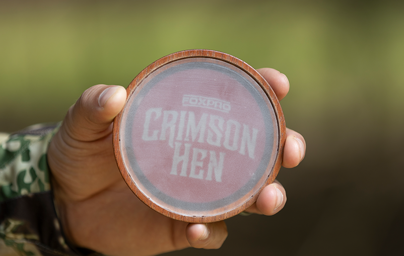 Crimson Hen Tip Over Glass/Slate product image