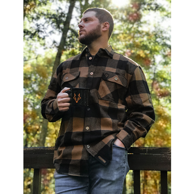 brown-buffalo-plaid-shirt 2