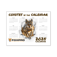 Thumbnail image of 2025 Predator Hunting Calendar: Coyotes By The Calendar