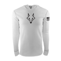 Thumbnail image of White Foxhead Flight Thermal Hoodie