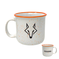 Thumbnail image of White/Orange Campfire Mug