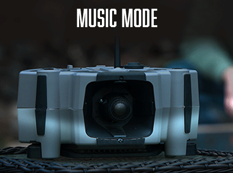 x360 operating in music mode
